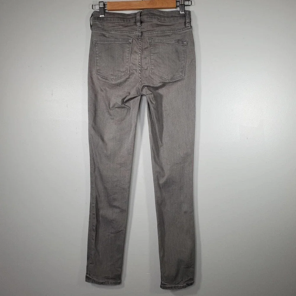 J. Crew Mercantile Mid-Rise Skinny Jean Valley Wash Gray Size 24